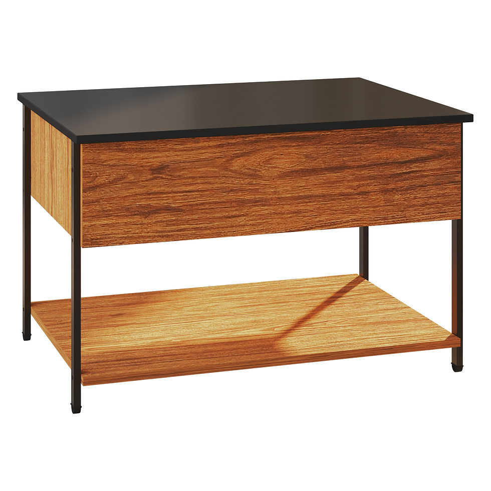 Miniatura: MESA CENTRAL ELEVABLE - TZALAM Y NEGRO