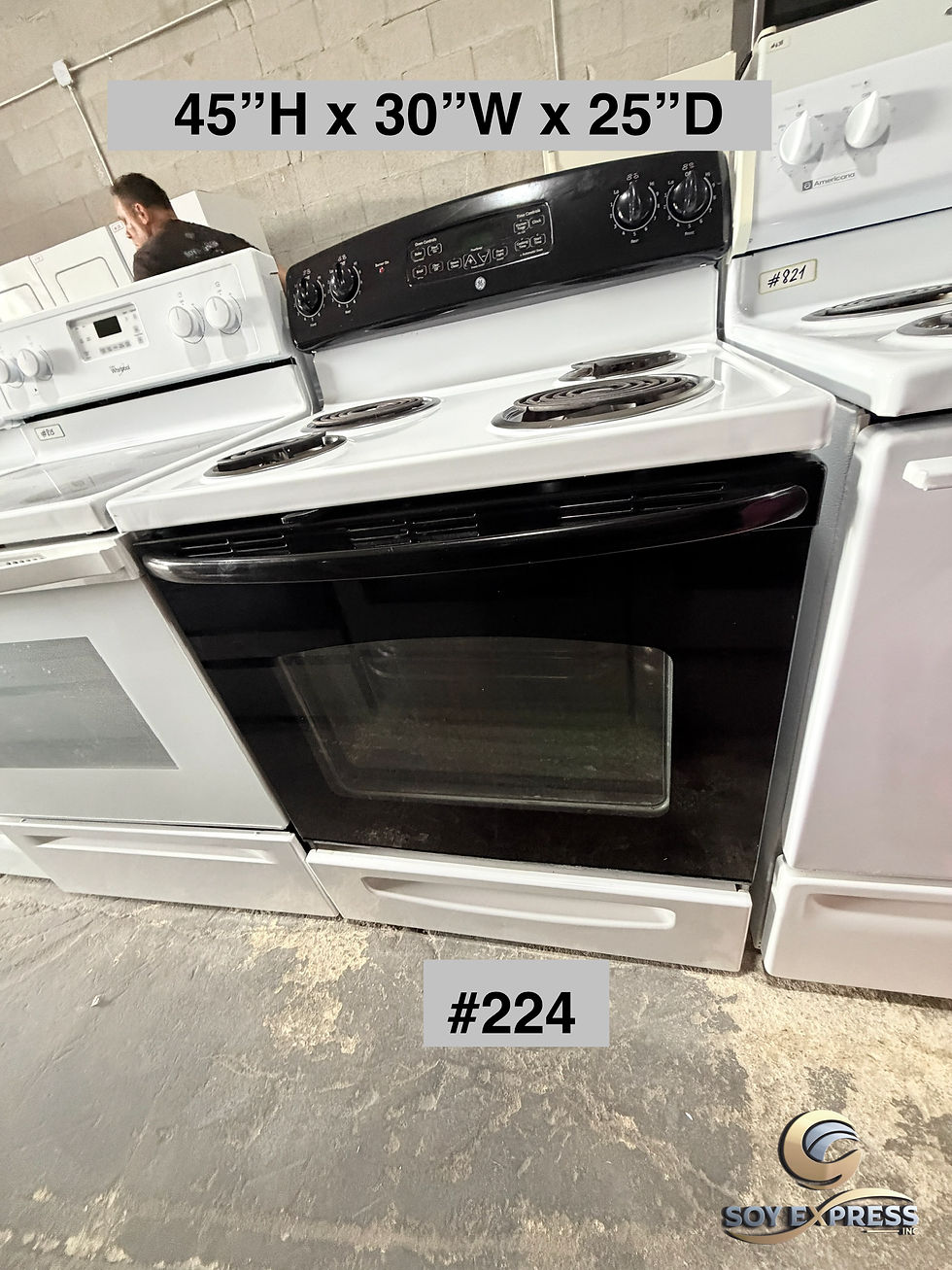 Thumbnail: GE stove electric 