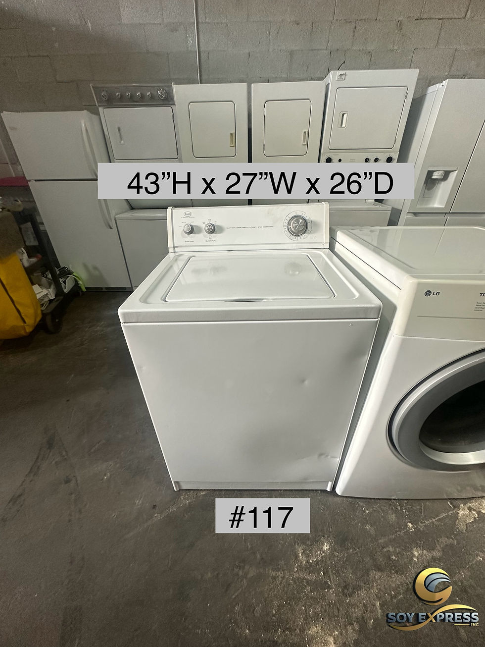 Roper washer top load electric (#117)