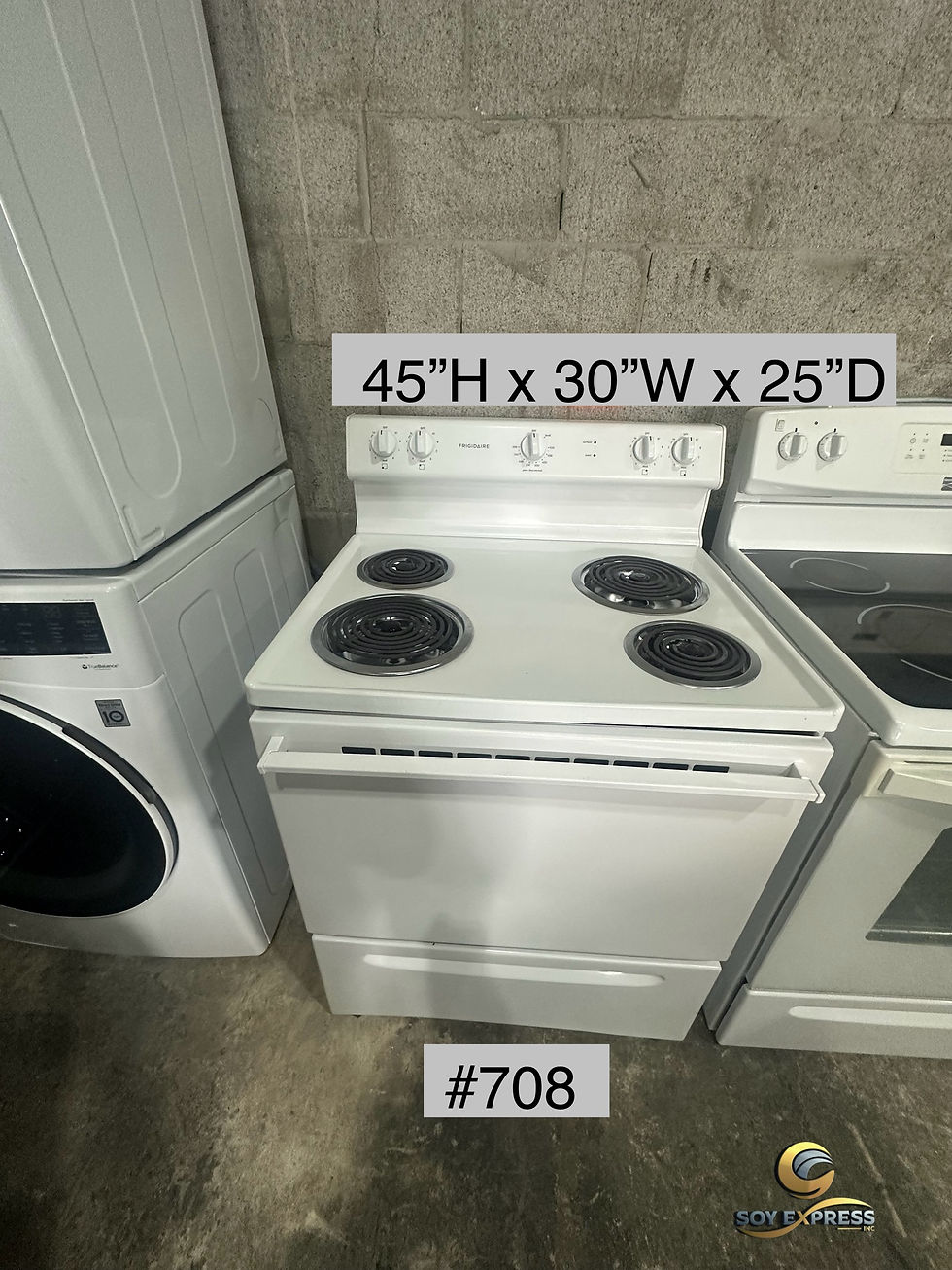 Frigidaire stove electric (#708)