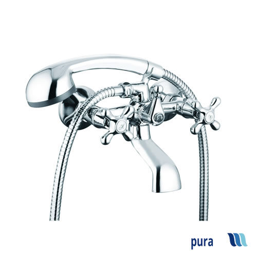 Pura Classic Bath Mixer Complete