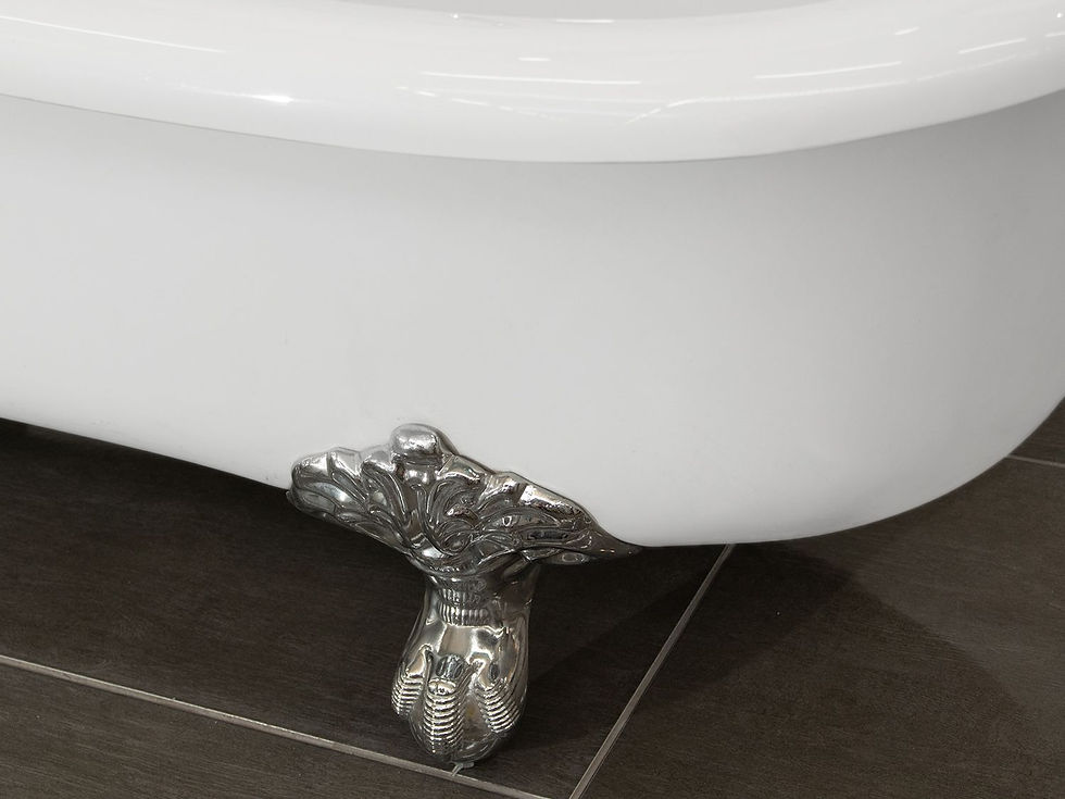 Thumbnail: Slipper 1680 Chrome Feet Bath