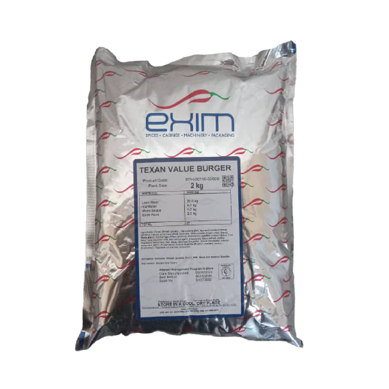 Texas Value Burger - 2kg