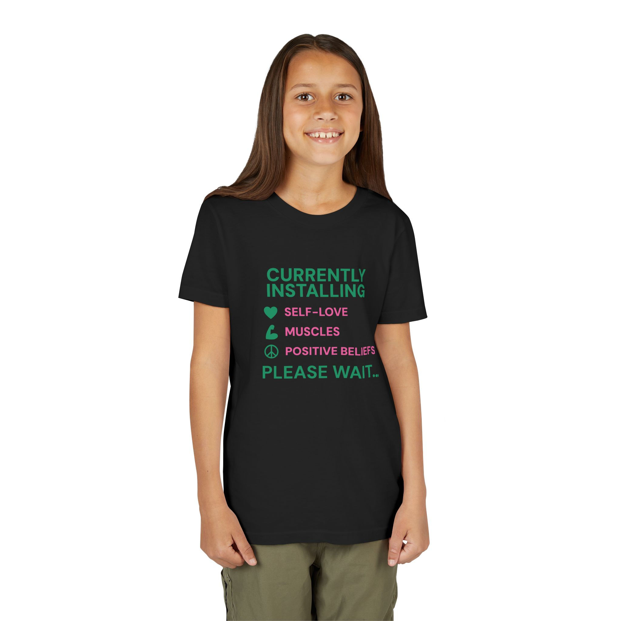 Currently Installing Self-Love Youth Short Sleeve Tee