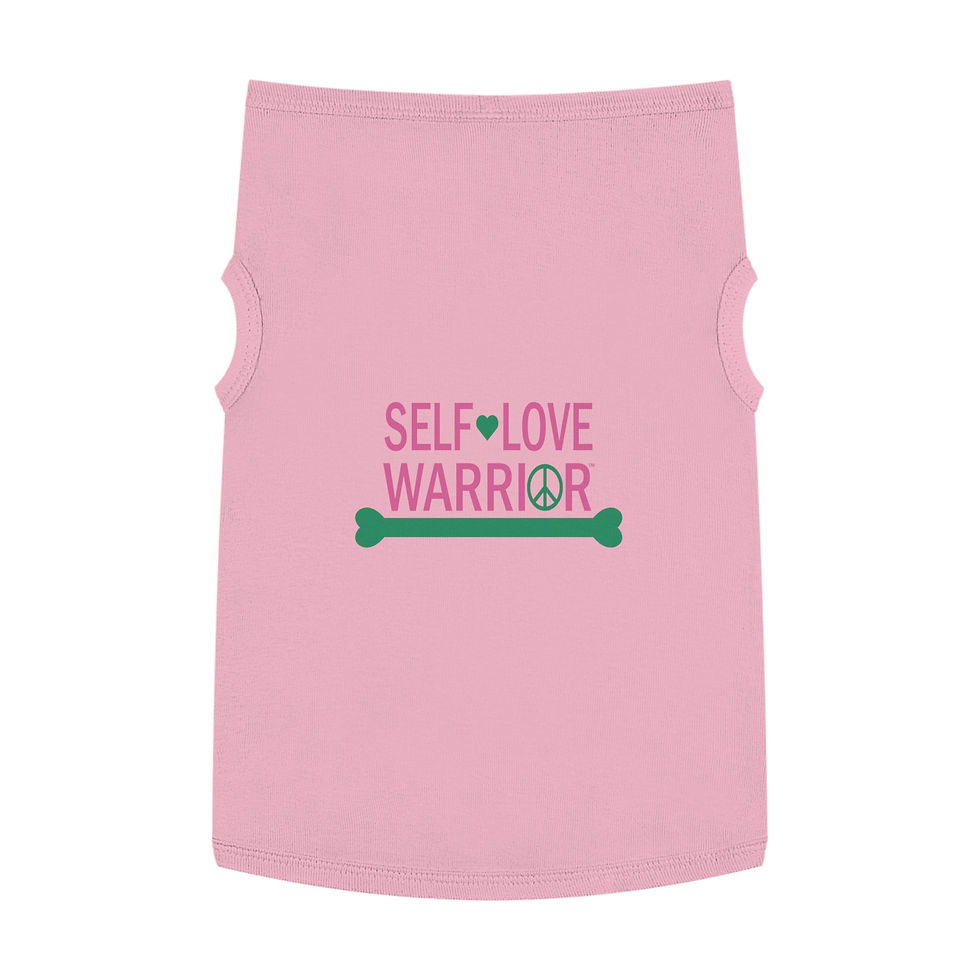 Thumbnail: Self Love Warrior™ Club Logo Dog Tank Top