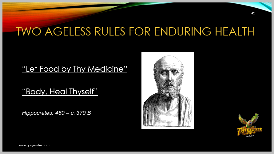Ageless rules for health