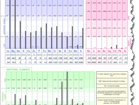 How Reactive and Rheumatoid Arthritis present on the HTMA