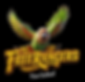 Colorful parrot with open wings above "Free Rangers New Zealand" text on a black background, conveying a bold and adventurous vibe.