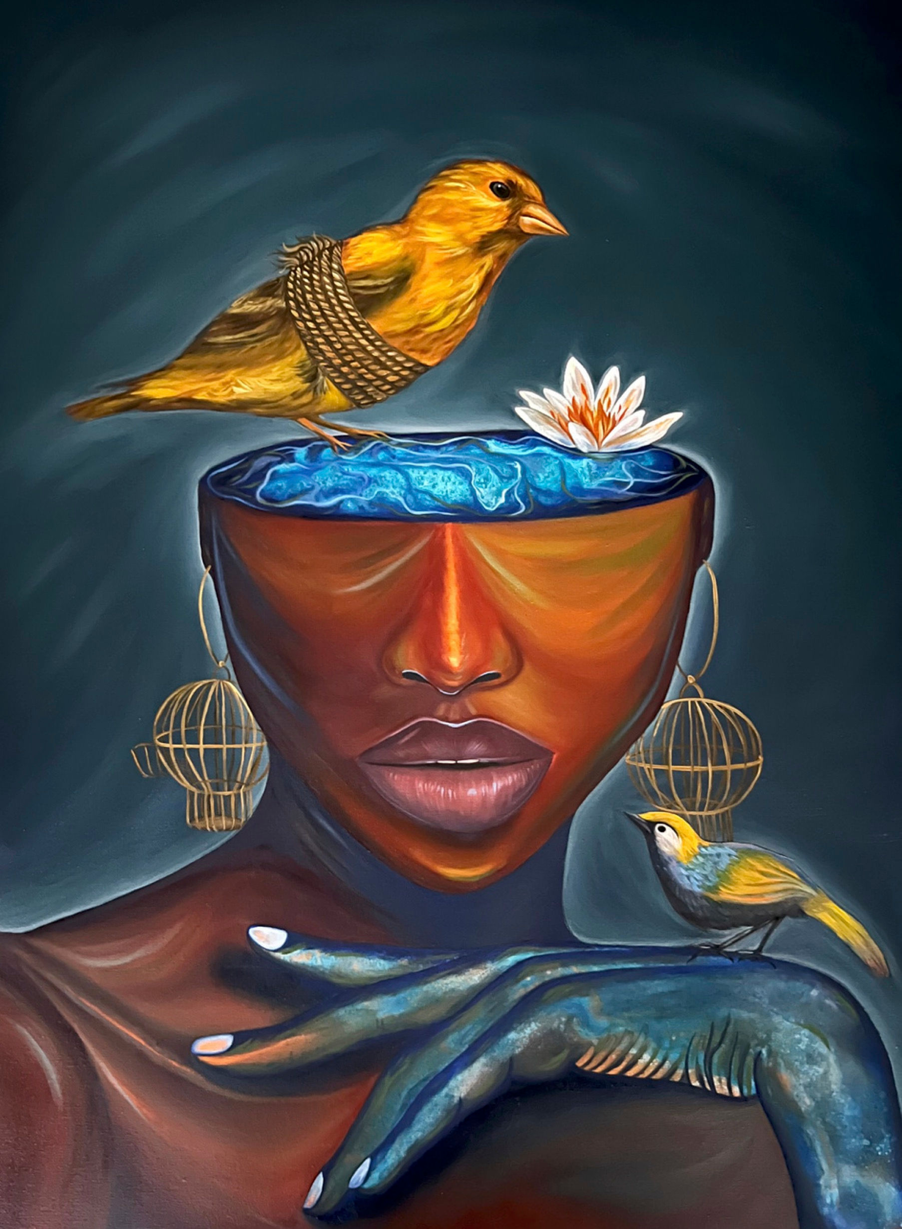 Crystal Noir, Tethered Reverence, 2025