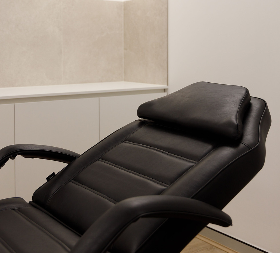 MK Skin Clinic treatment room chair Joondalup