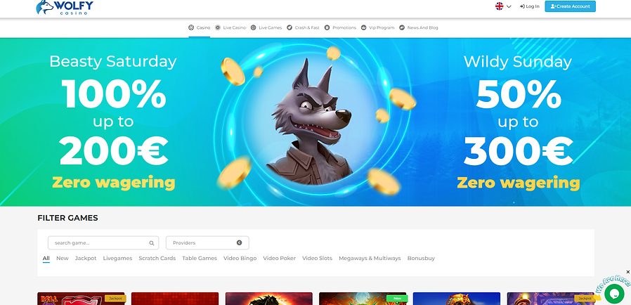 Wolfy Casino