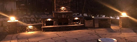 Outdoor Fireplace