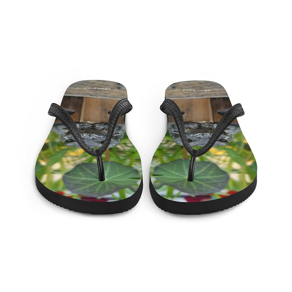 Thumbnail: Groovy Tree Frog Flip-Flops