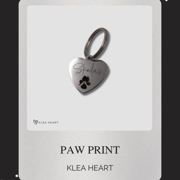 Thumbnail: Keychain Paw I Round