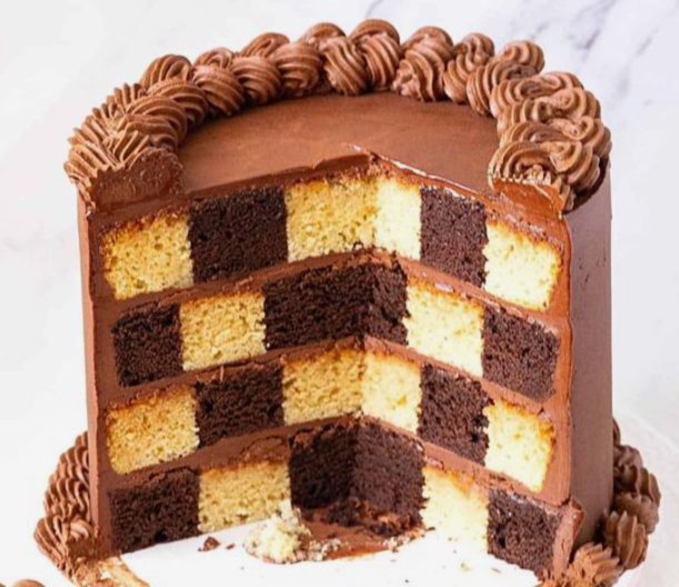 Thumbnail: Vegan Checkboard Cake