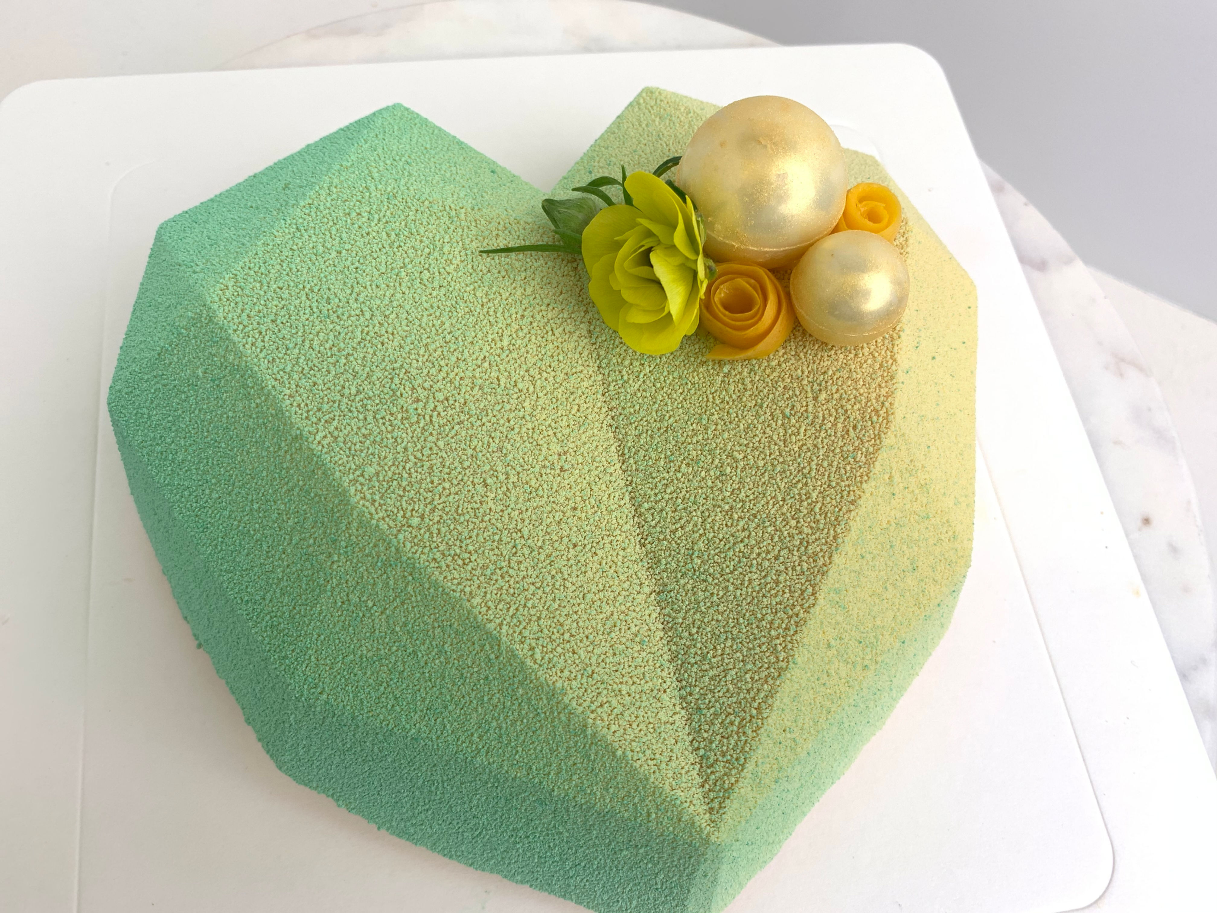 Vegan Heart shape cake 7 inch