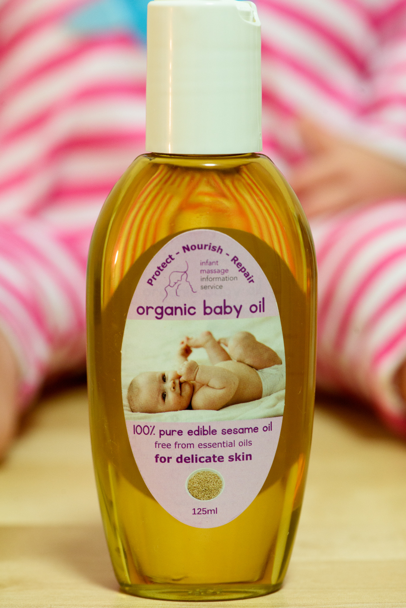 Organic Baby Massage Oil - Sesame Oil