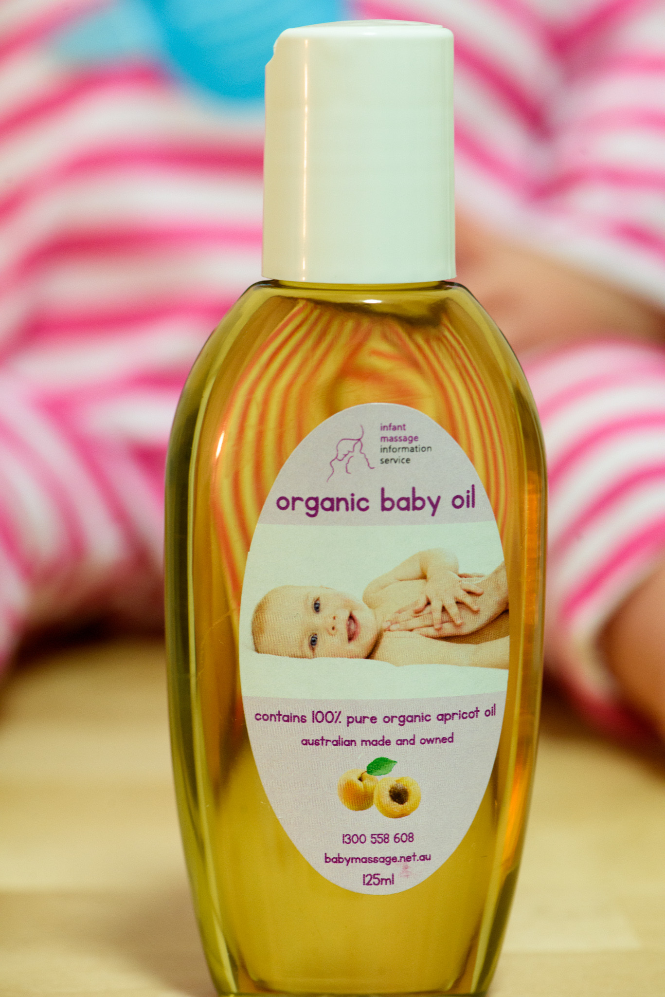 Organic Baby Massage Oil - Apricot Oil