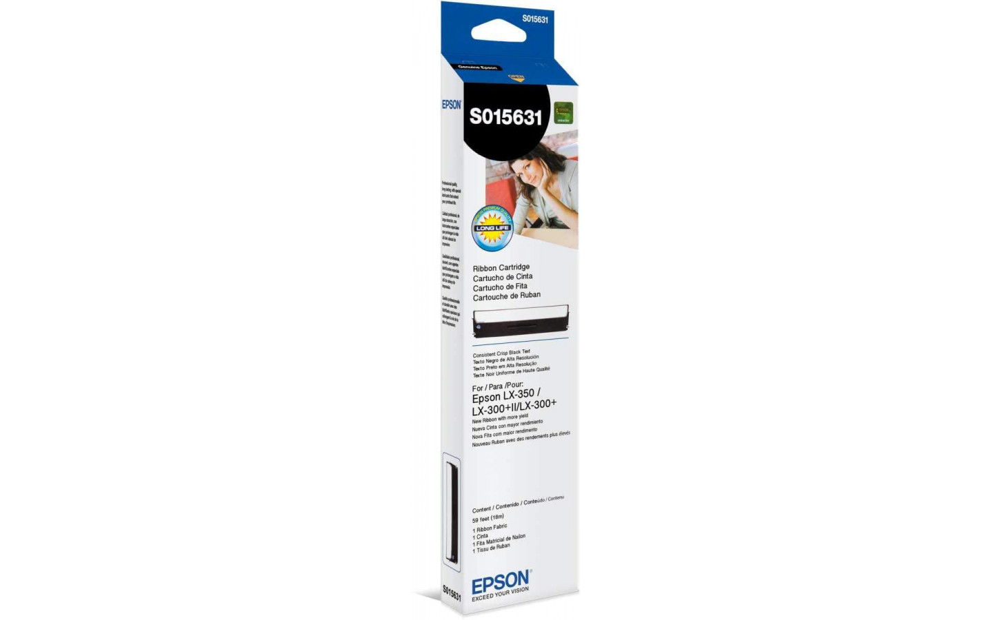 CINTA PARA IMP. EPSON LX-350 S015631