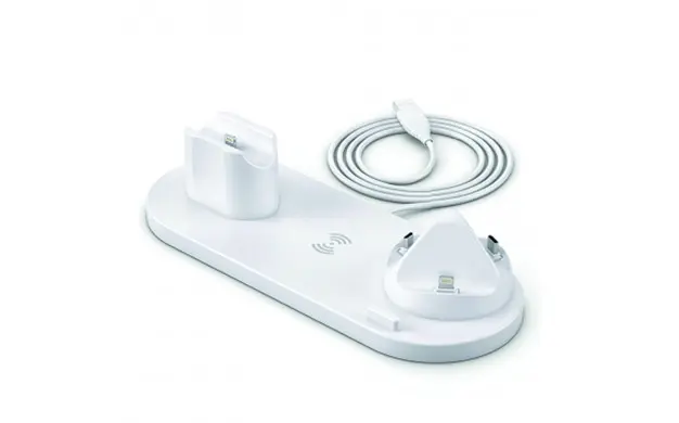 Sīktēls: Bezvadu daudzfunkcionālais uzlādes statīvs 6-in-1