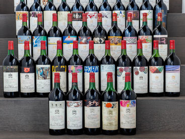 Ooit al zoveel Mouton-Rothschild gezien?