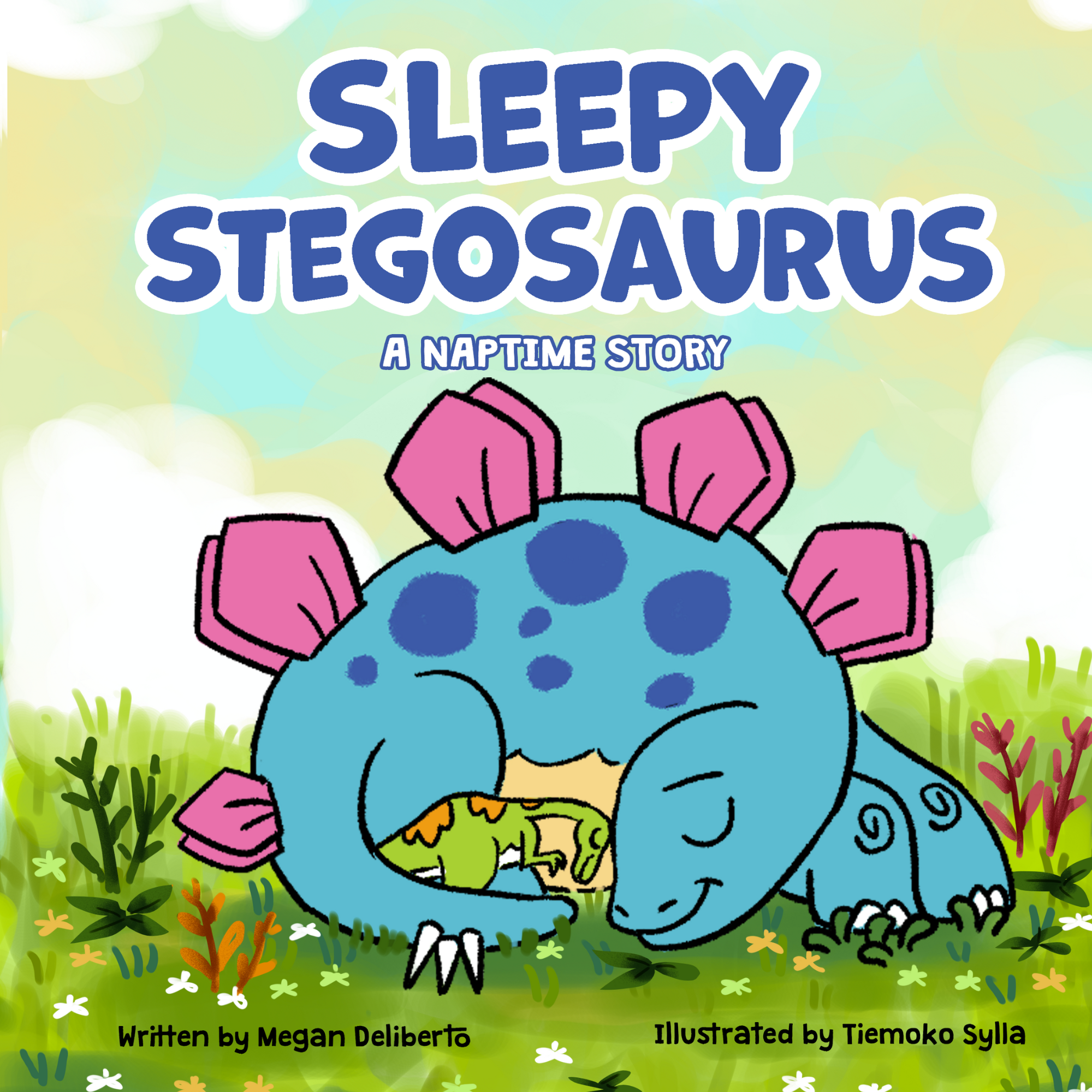 Sleepy Stegosaurus - Signed by Author