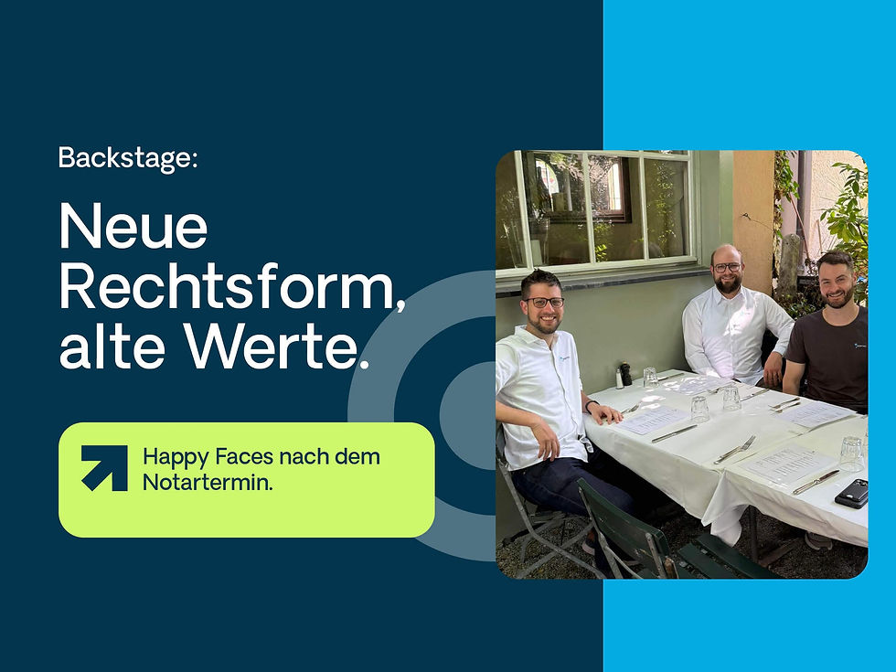 Operaio wird AG: Die Geschichte hinter Friends and Benefits 