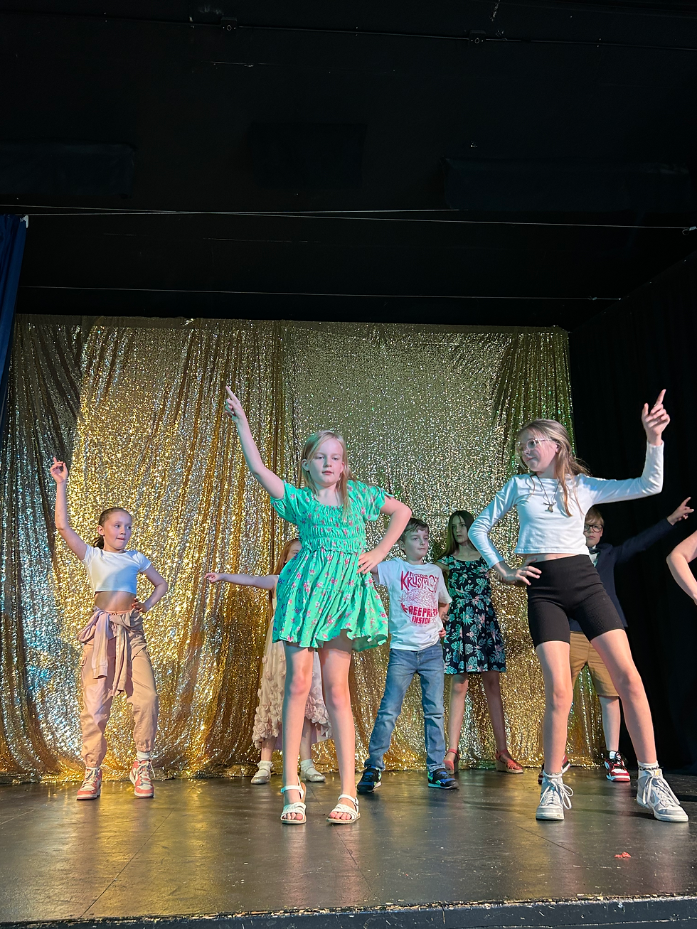 Junior dancers