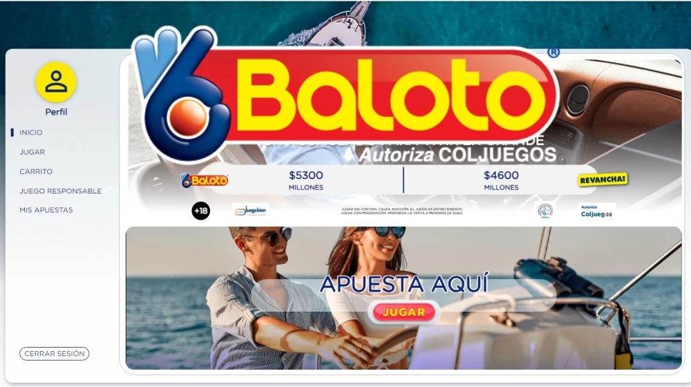 Baloto en línea: paso a paso de cómo jugar