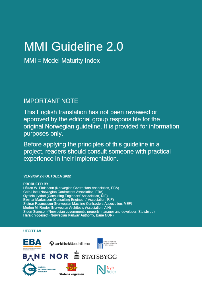 Forsiden av MMI Guideline 2.0 (English)