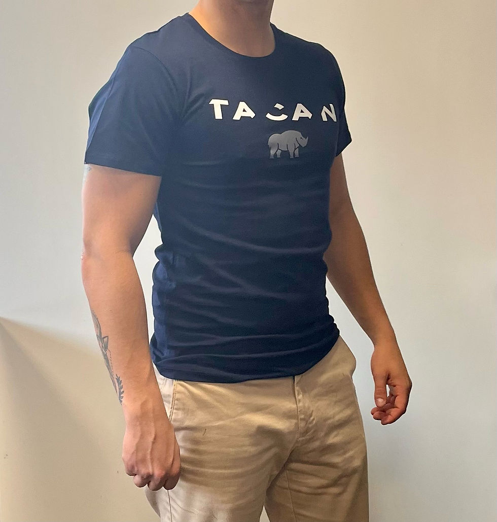 T-shirt TACAN bleu marine