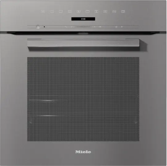 תנור בנוי פירוליטי מילה בנפח 76 ליטר Miele H7260B CLST אפור