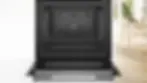 תנור בילד אין בוש פירוליטי HBG7741W1 BOSCHH פתוח