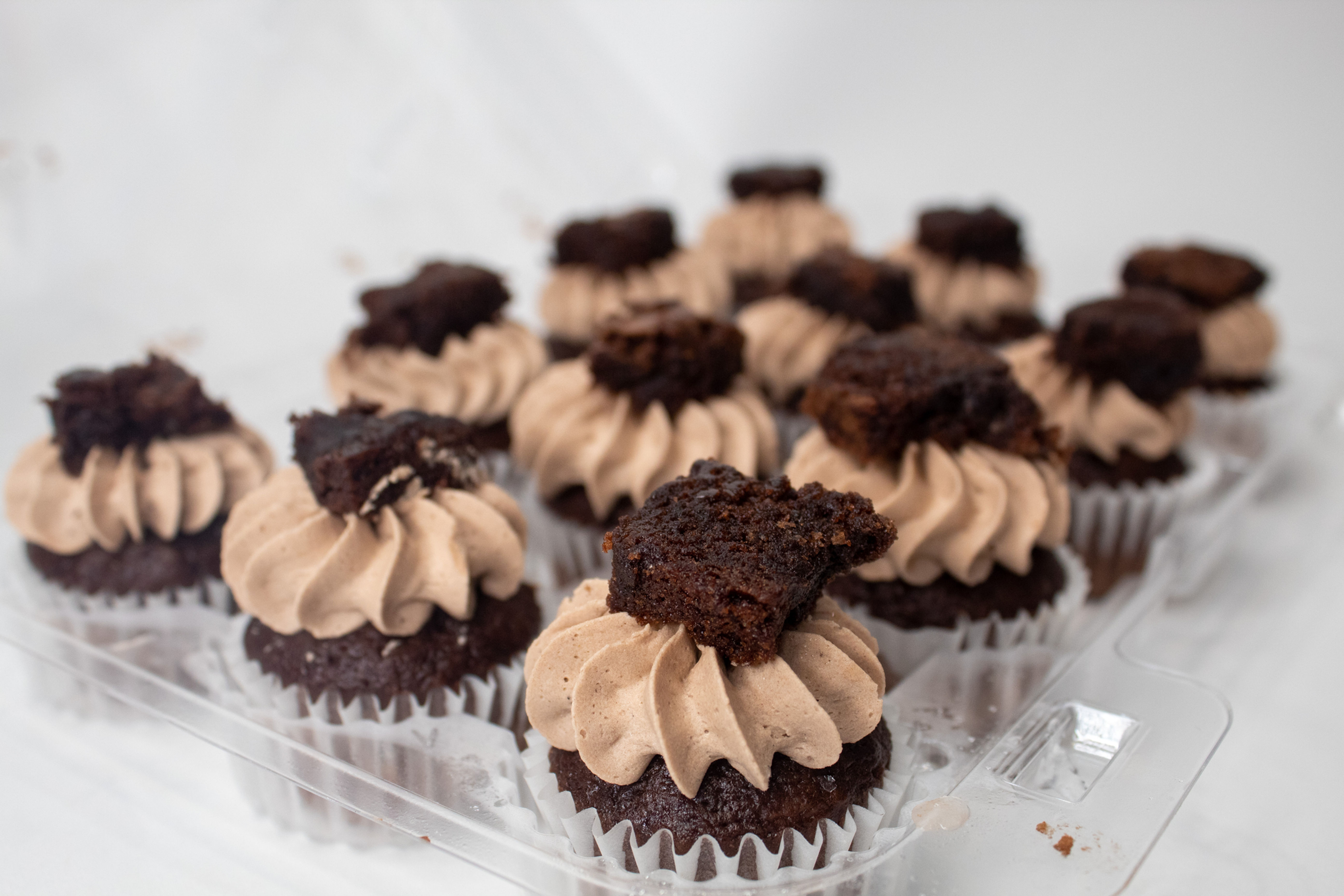 Brownie Mini Cupcakes