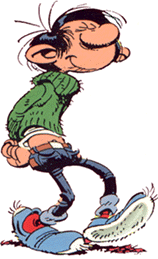 On évite de se tenir comme Gaston ?