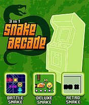 Snake Arcade - In-game Menu