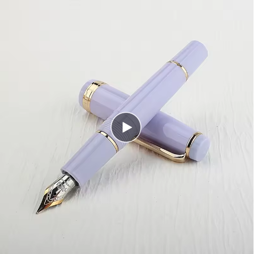 Jinhao 82 Mini Acrylic Fountain Pen 0.5mm Fine Nib for Calligraphy School Office
