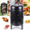 Thumbnail: BBQ Smoker Oven Charcoal Smoker for Outdoor Barbecue Meat Food Grilling