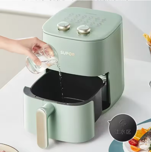 Miniatúra: 220V Air Fryer Intelligent Automatic Large Capacity Oil-Free Frying Pan Oven