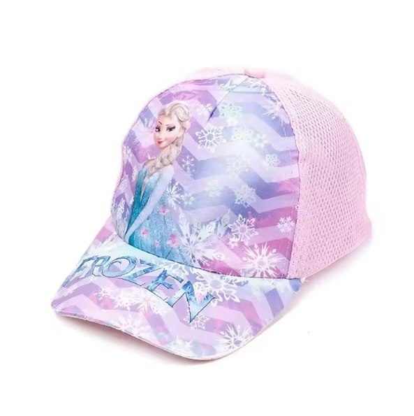 Kawaii Frozen Elsa Anna Baseball Cap Kids Summer Hat Adjustable Shade Cap