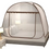 Miniatúra: Modern Mosquito Net Large Space Single Door Breathable Dome for Home