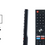 Thumbnail: TV Remote Control for JVC RM-C3362 RM-C3407 LCD Android HD TVs
