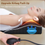 Miniatúra: Electric Shiatsu Neck and Back Massager with Heating, Vibration, and Airbag Trac