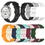 Thumbnail: 18mm 22mm Silicone Strap for Huawei Watch GT4, Smartwatch Band Replacement