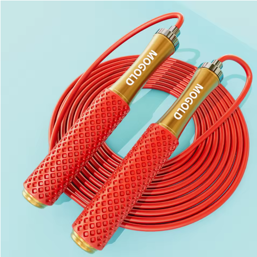 Children Jump Rope with Aluminum Alloy Handle, Adjustable, Smooth Rotation, Fitn