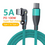 Thumbnail: Type C to Type C Cable 180 Degree Rotating Elbow PD Quick Charging 100W for Sams