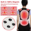 Thumbnail: Tourmaline Magnetic Therapy Back Support Brace Waist Massager Posture Corrector