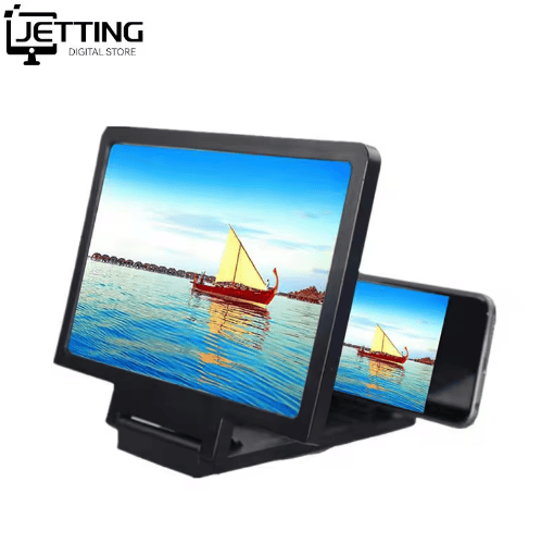 3D Phone Screen Magnifier HD Video Amplifier Stand for Smartphones Mobile Access