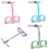 Thumbnail: Fitness Resistance Bands Pedal Exerciser 4 Tube Pull Rope for Home Workout