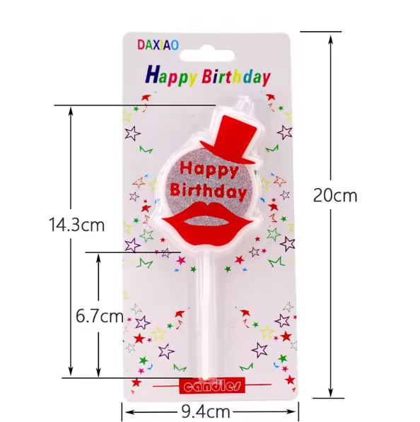 Miniatúra: Cake Decoration Candles for Birthday Party, Funny Surprise Sparkles for Kids